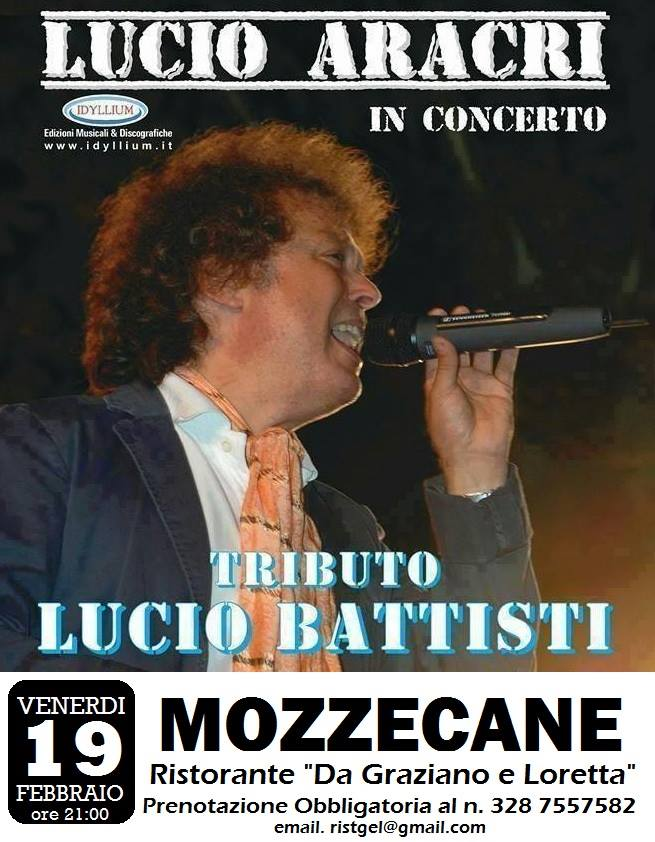 LUCIO ARACRI LUCIO ARACRI
